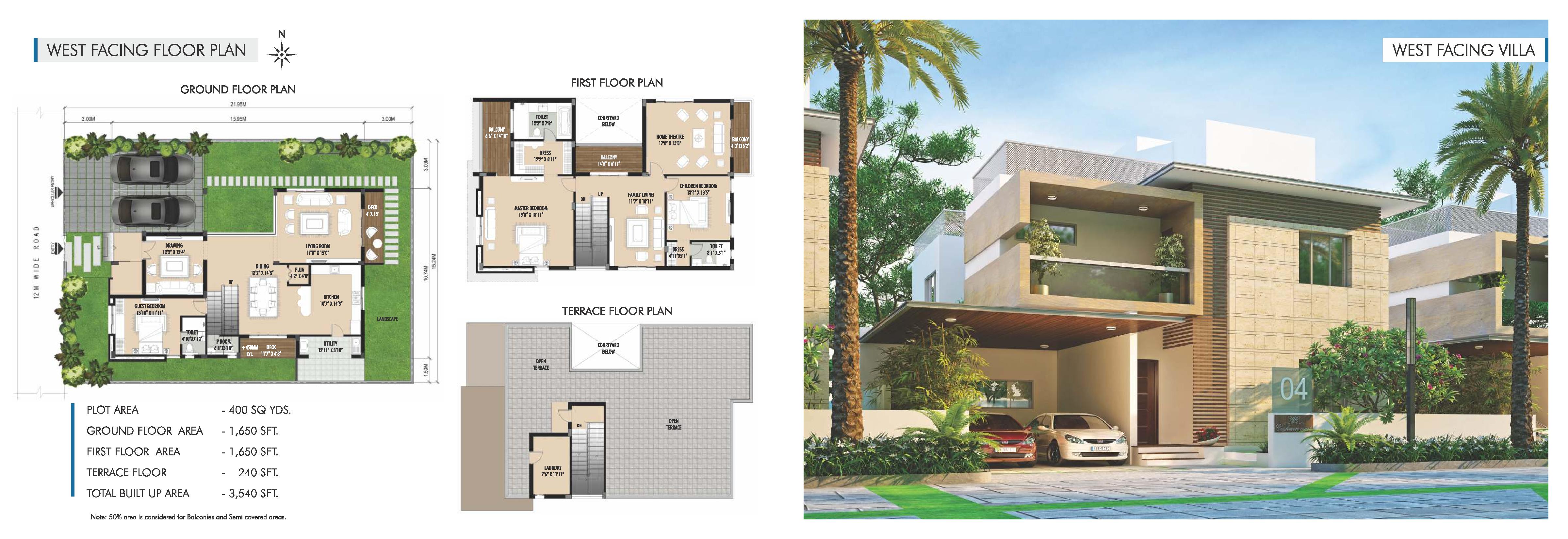 Cadol Cashmere Court Mokila Road, Hyderabad Villas properties JLL